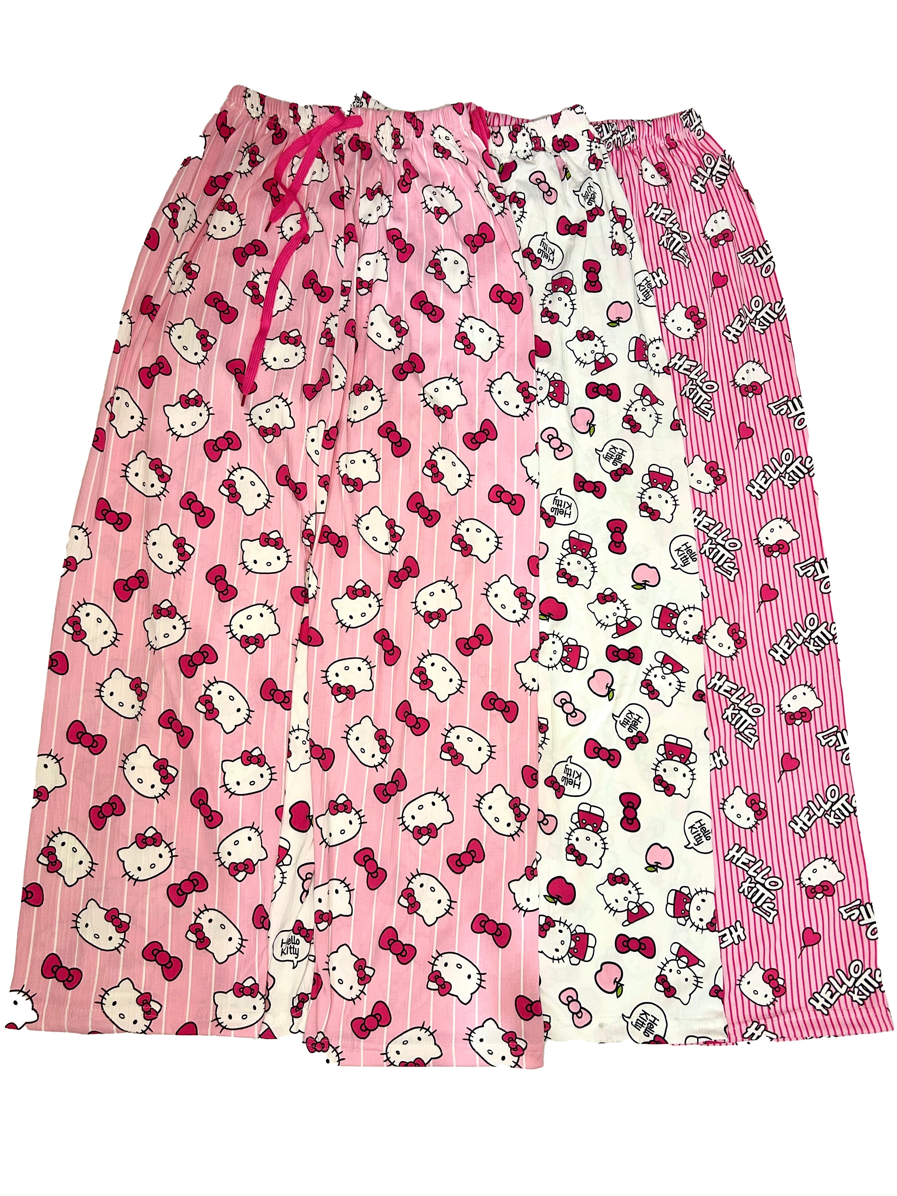Hellokitty Pants Pajama Cute Soft Long Bottoms Women Pjs Pj