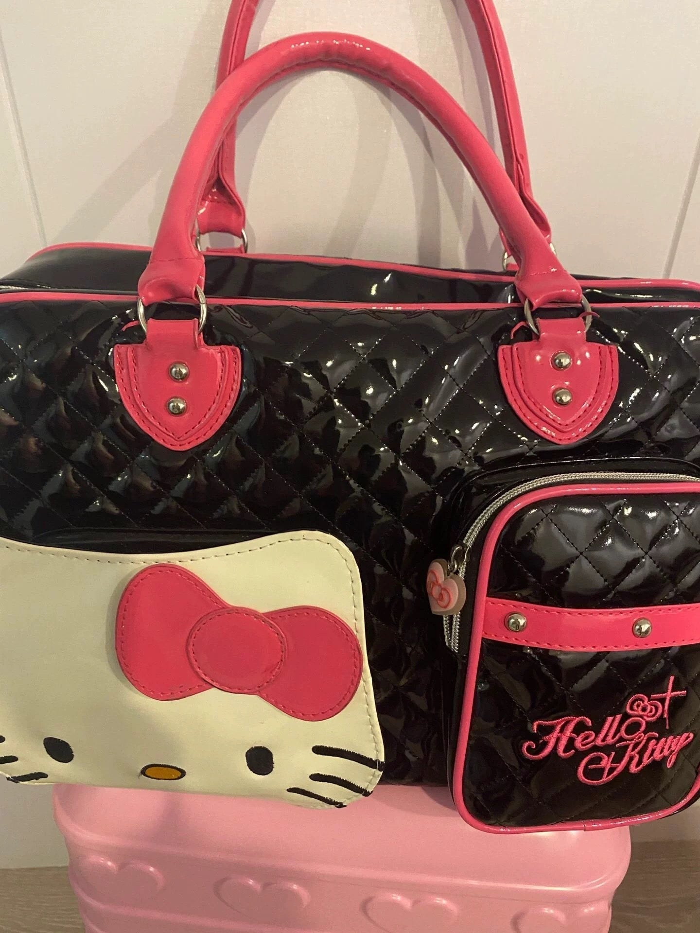 Black Kitty Bella Bag
