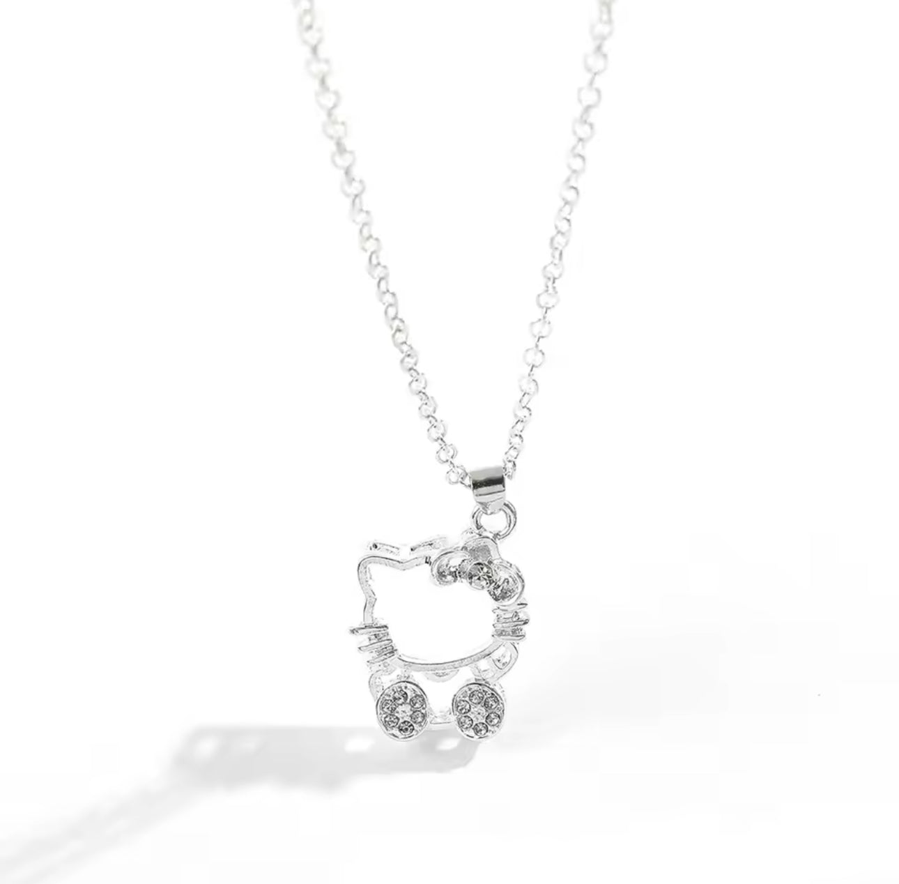 Hello Kitty Silver Charm Chain