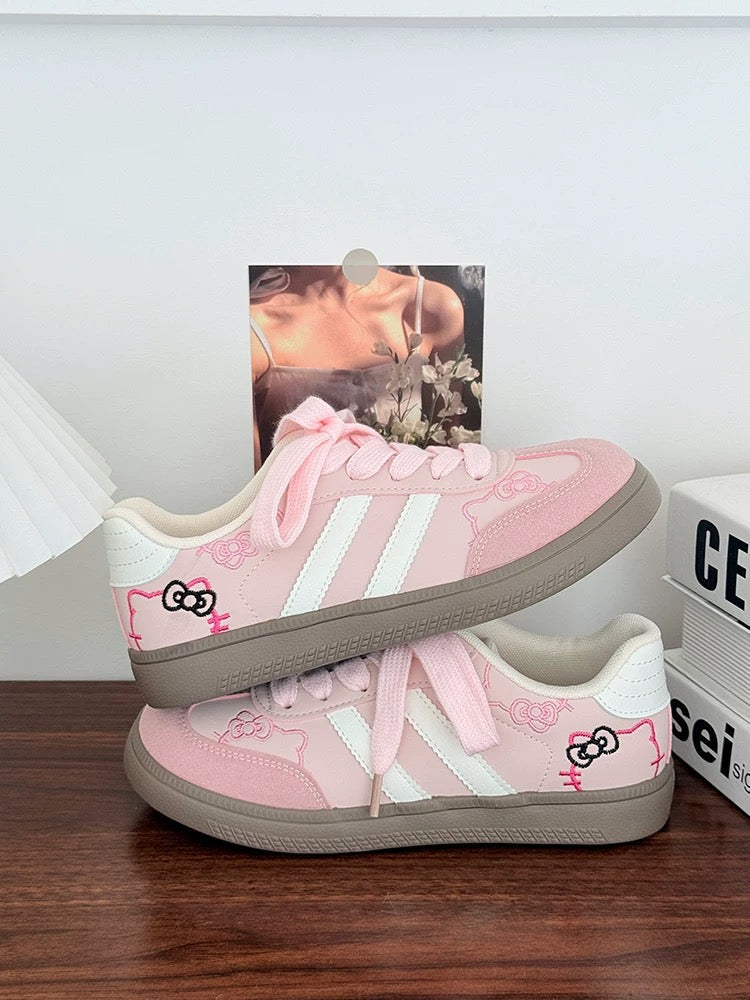 Pink blush kitty kicks