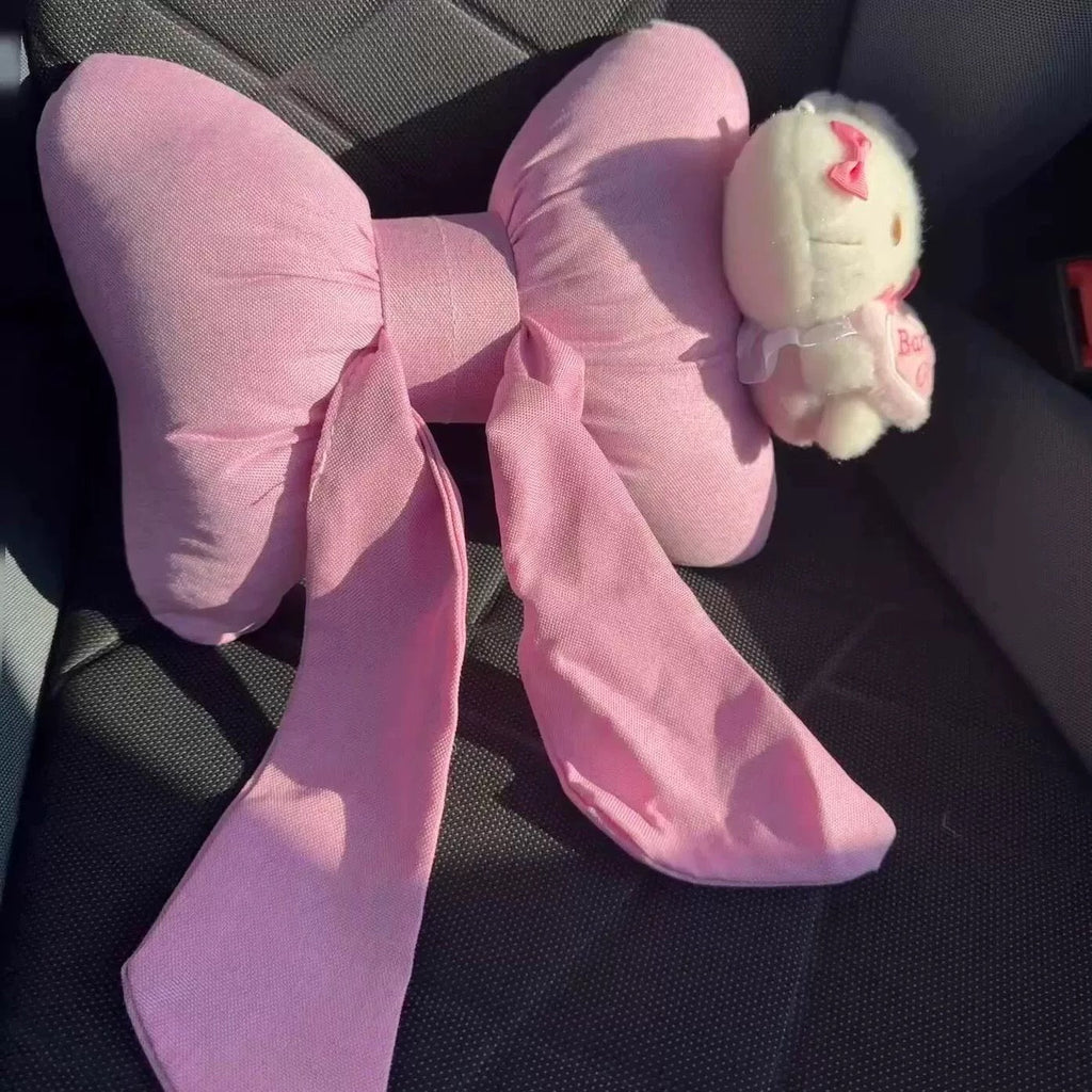 Hellokitty plush luxury neck cushion