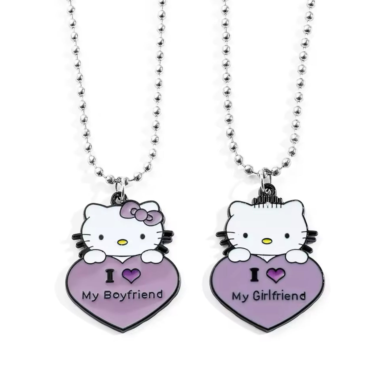 Hello Kitty I Love My Bf Chain