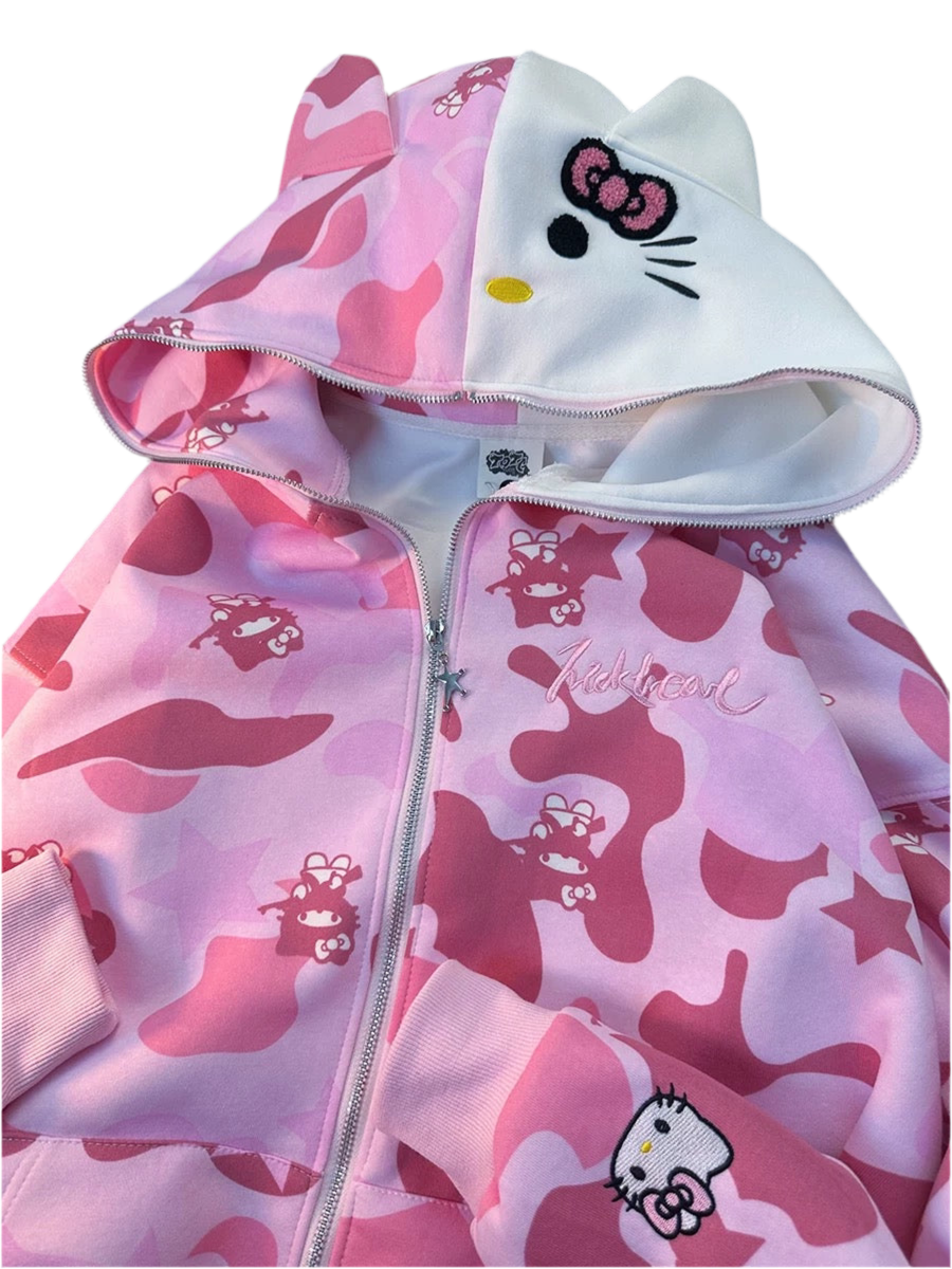 KT Pink Blossom Hoodie