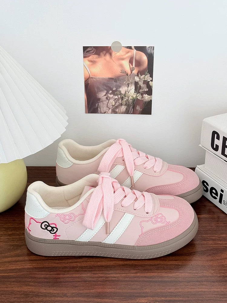 Pink blush kitty kicks