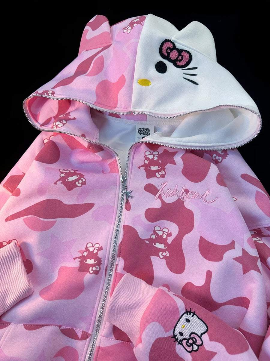KT Pink Blossom Hoodie