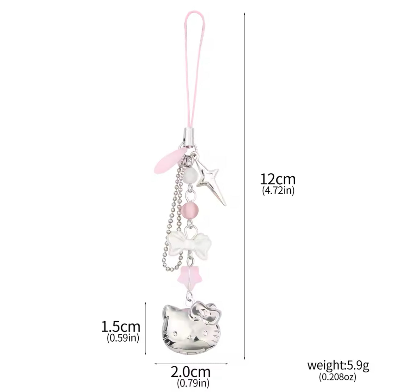 Hello Kitty White Pink  Braclet