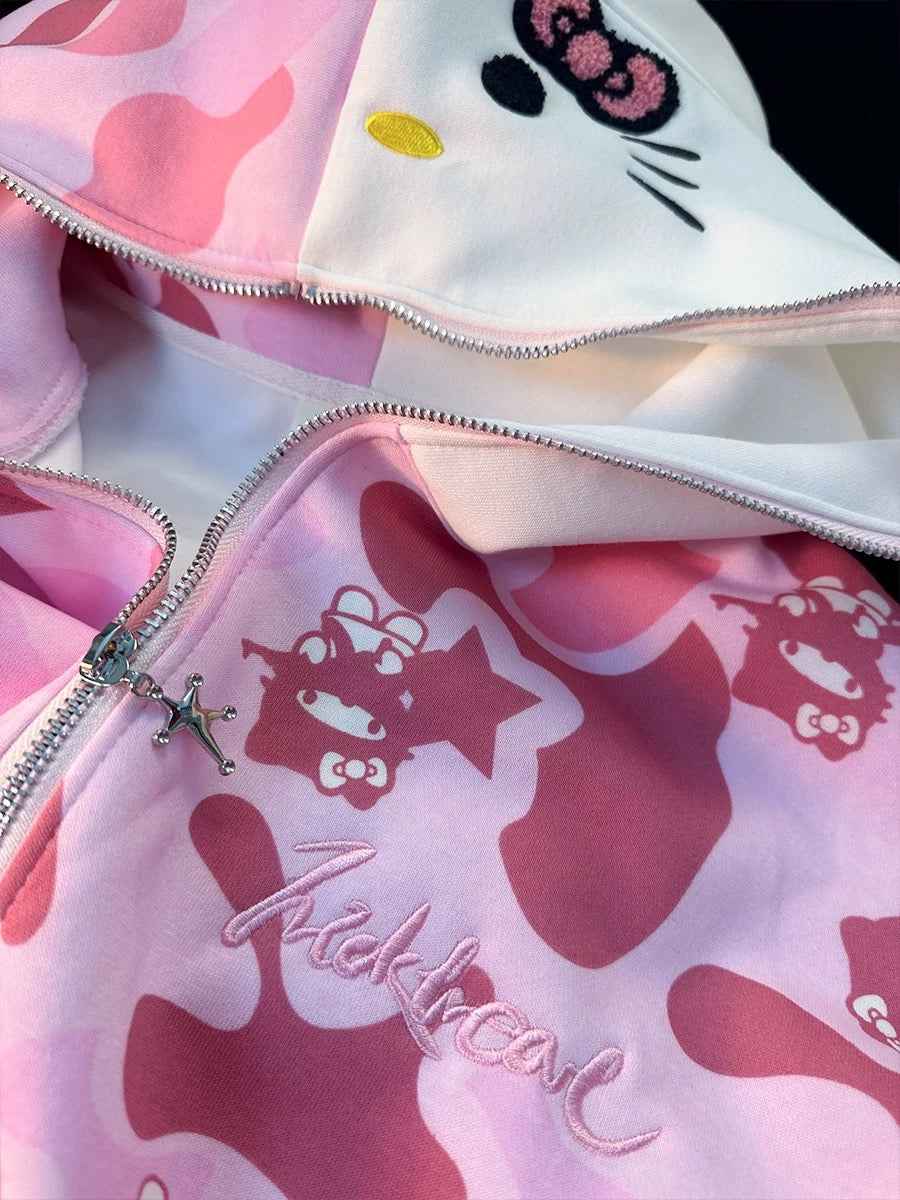 KT Pink Blossom Hoodie