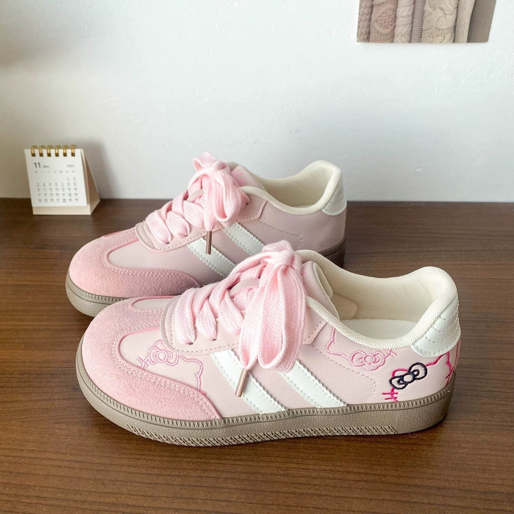 Pink blush kitty kicks