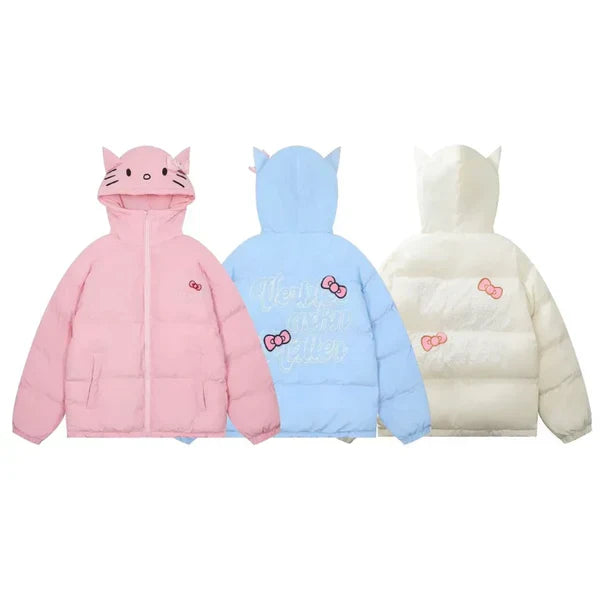 Hello Kitty Puffer Jacket 2024