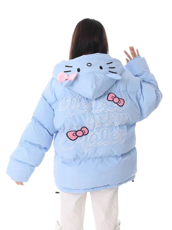 Hello Kitty Puffer Jacket 2024