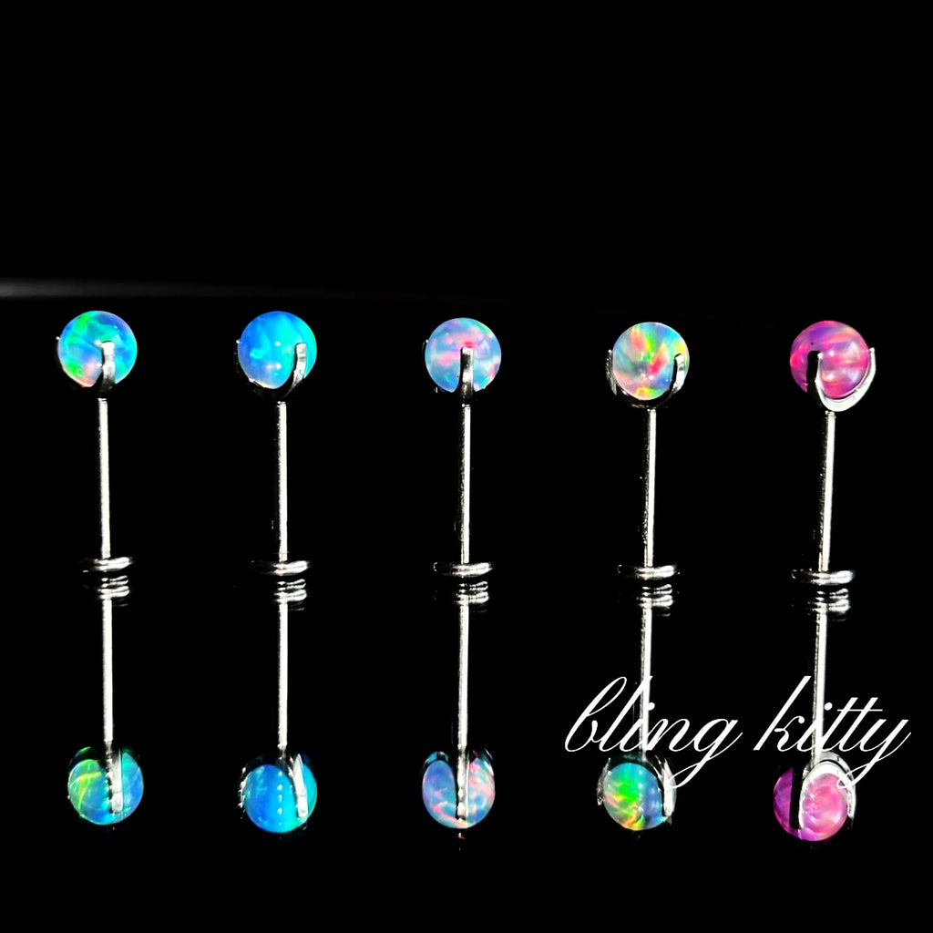 Opal helix piercing Earring Stud
