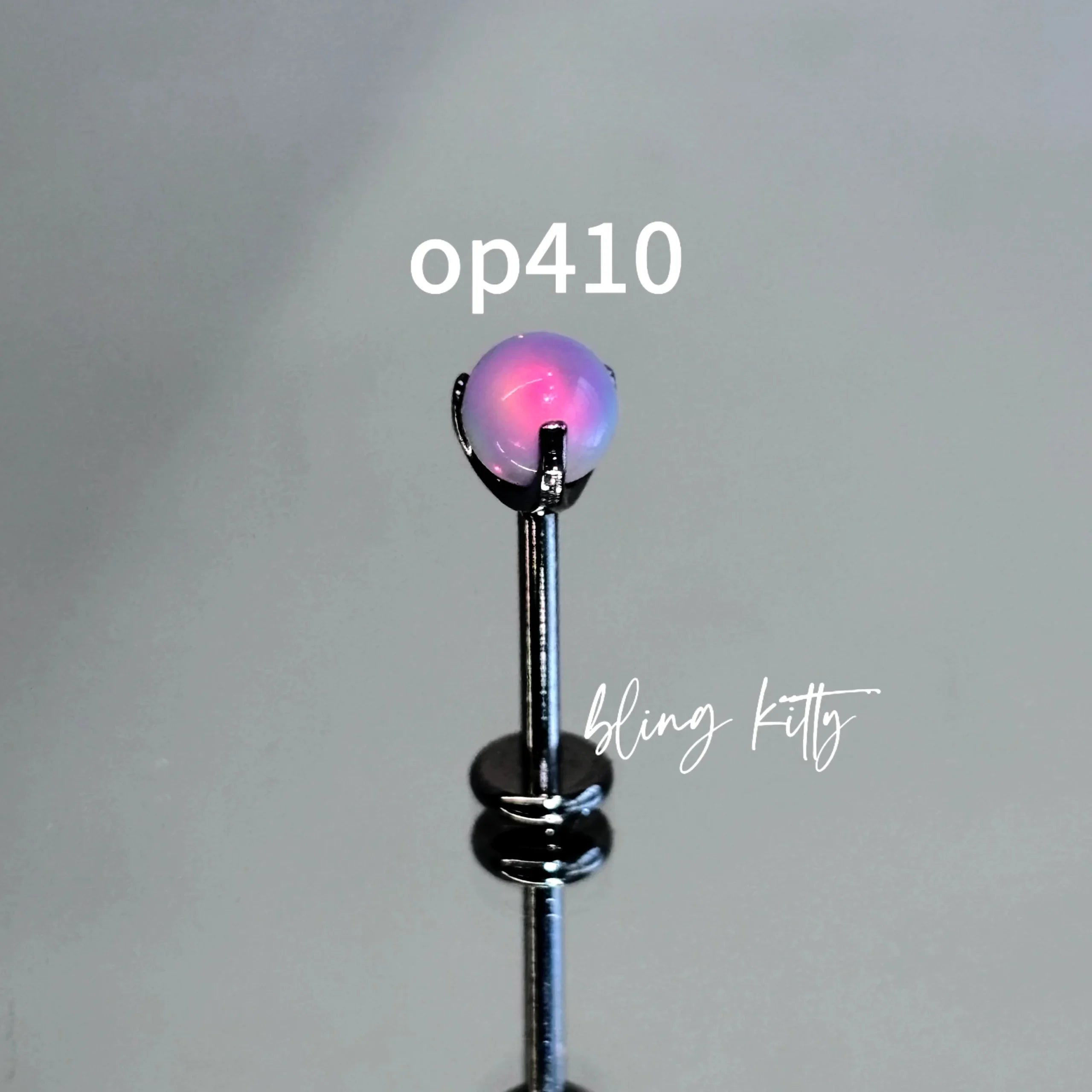 Opal helix piercing Earring Stud