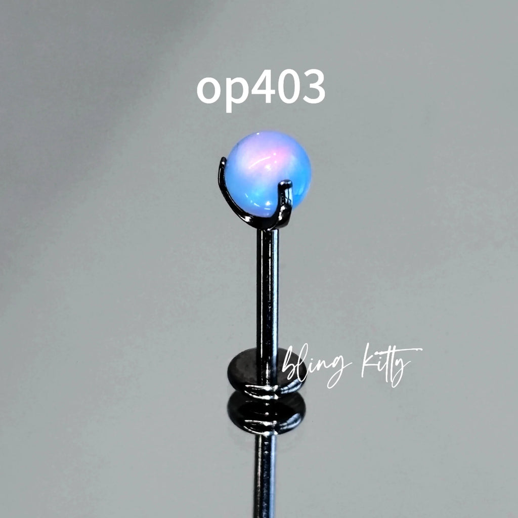 Opal helix piercing Earring Stud