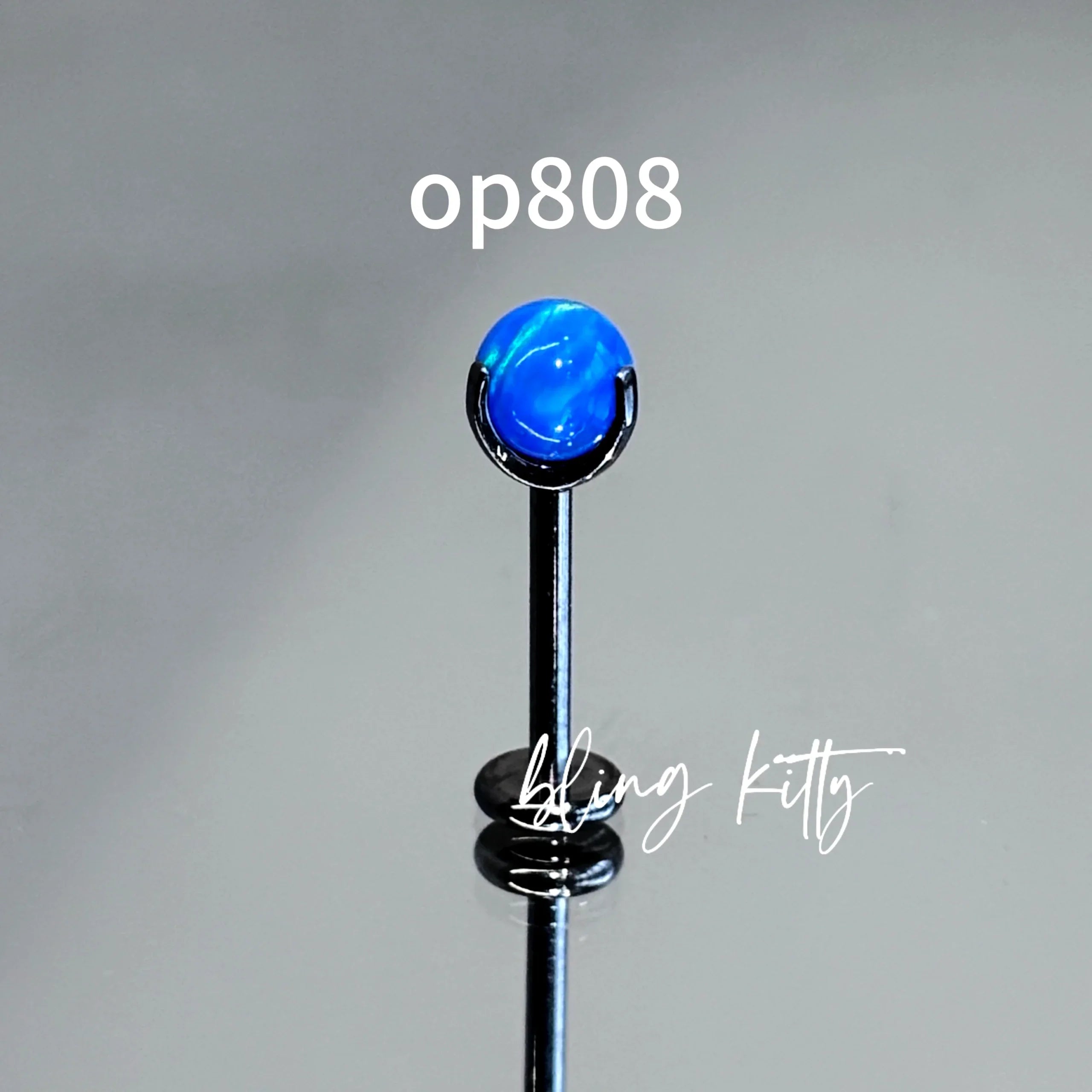 Opal helix piercing Earring Stud