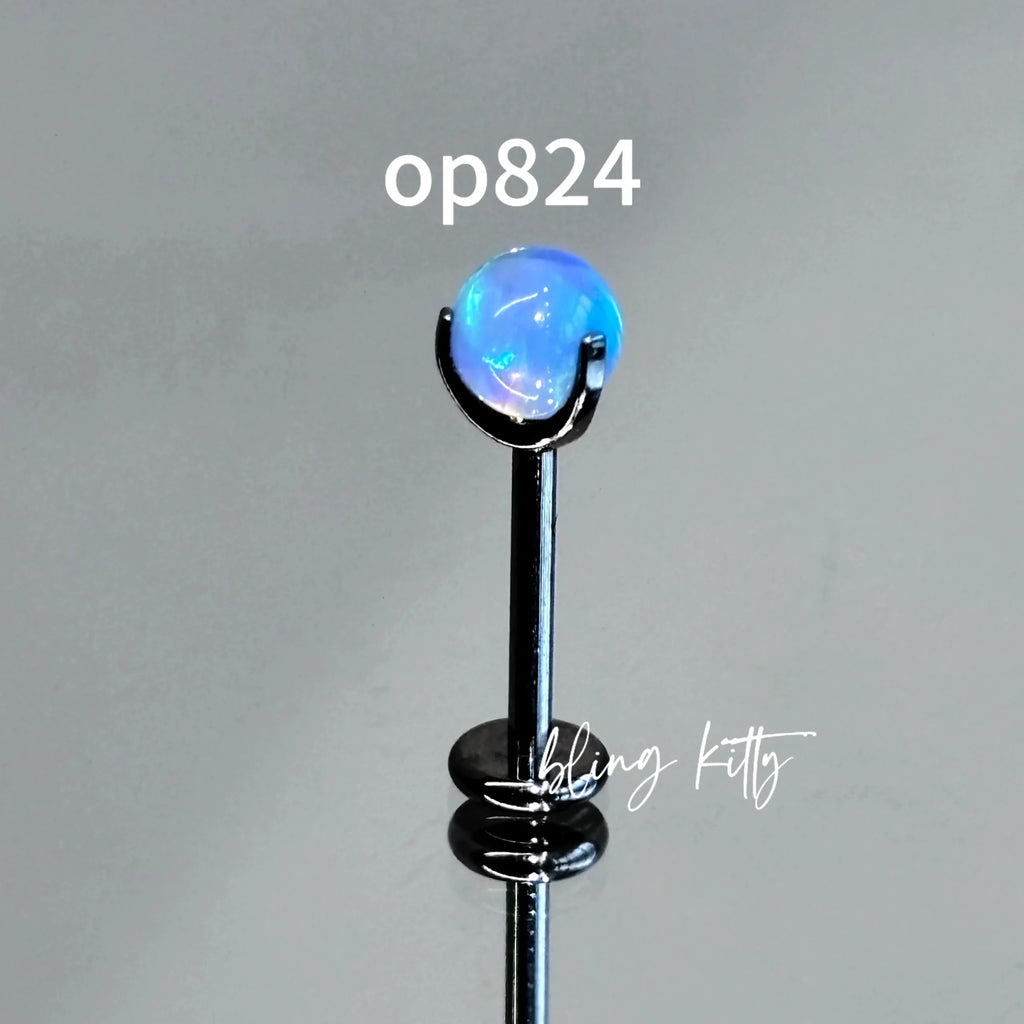 Opal helix piercing Earring Stud