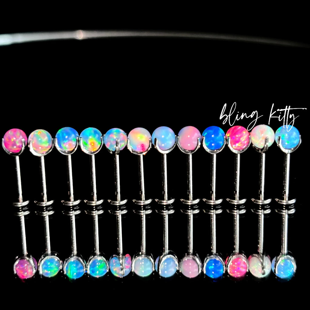 Opal helix piercing Earring Stud