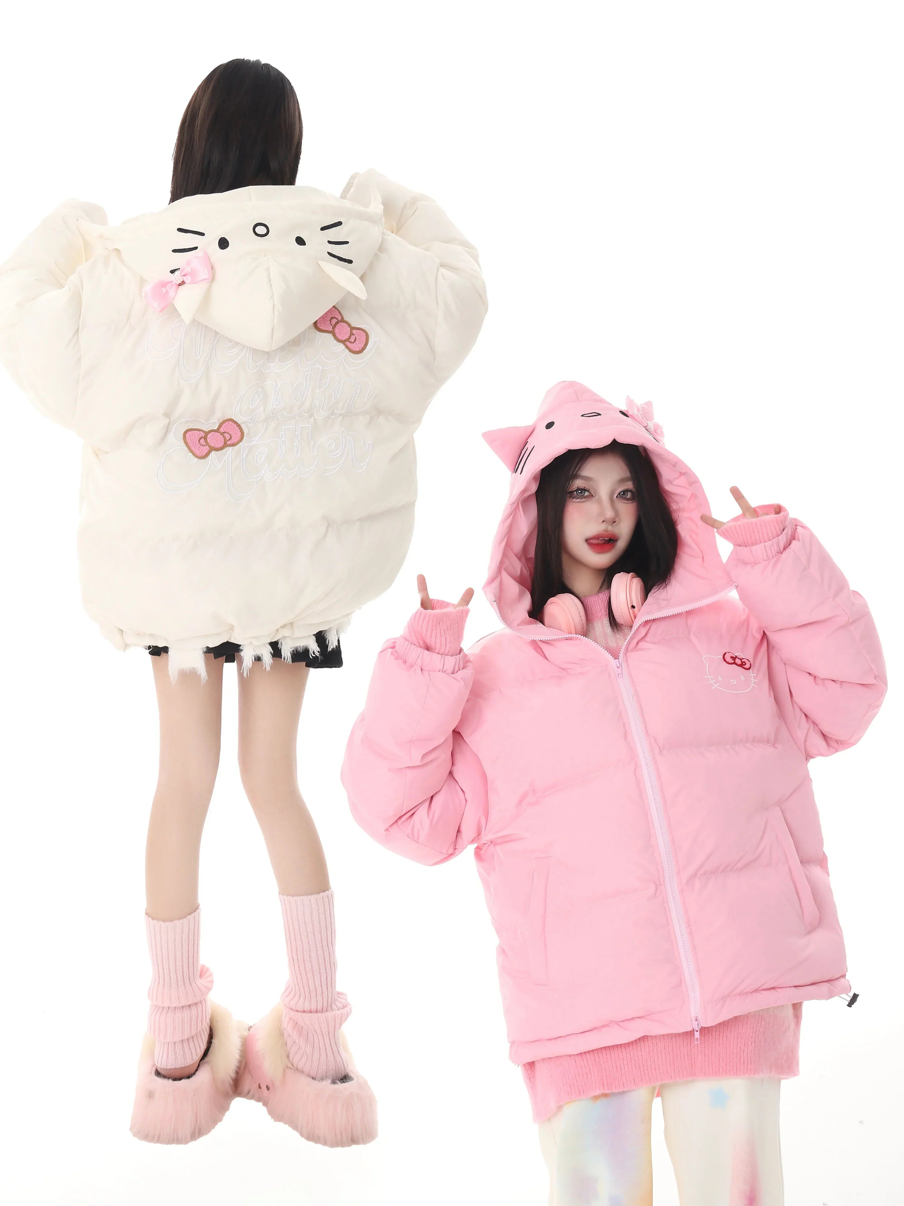 Hello Kitty Puffer Jacket 2024