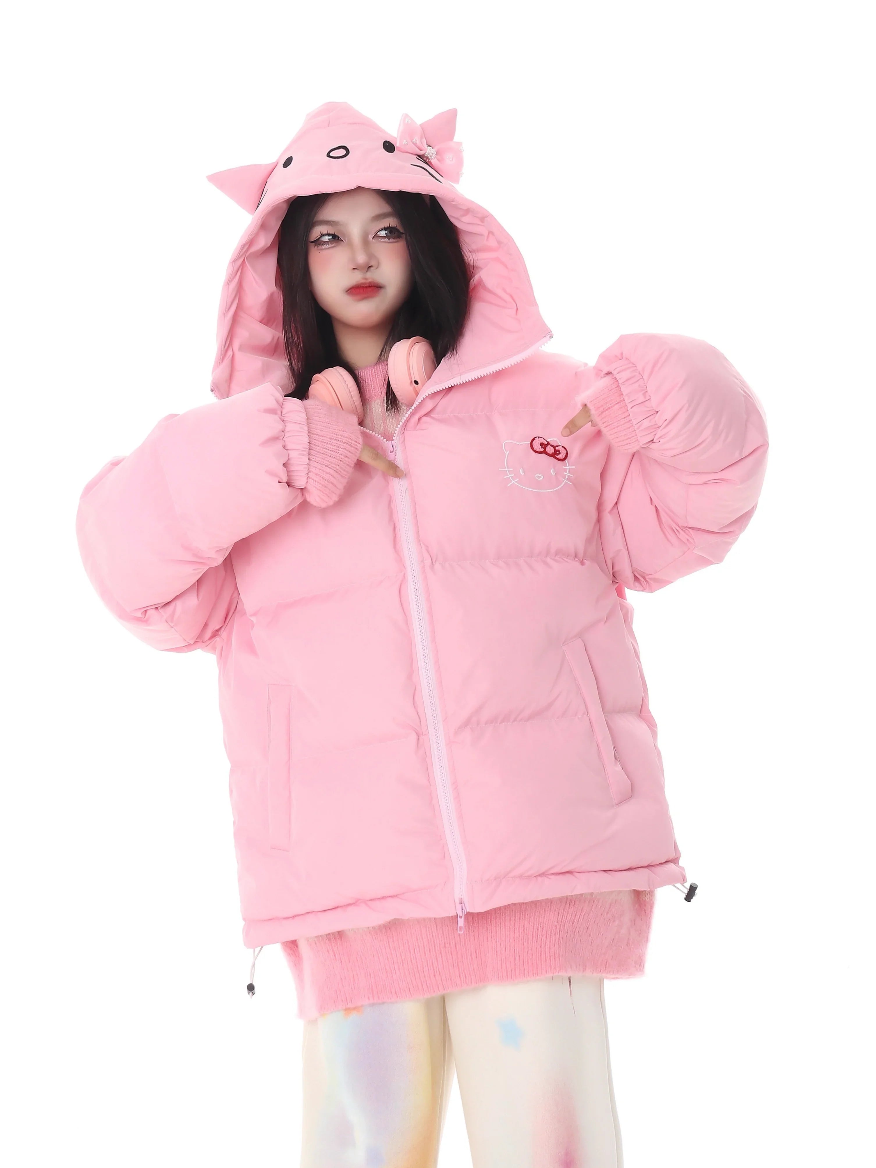 Hello Kitty Puffer Jacket 2024