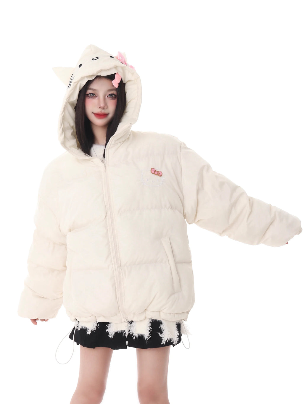Hello Kitty Puffer Jacket 2024