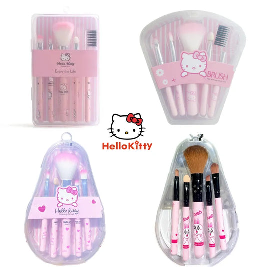 Hello Kitty Makeup Brush 5 Pack Set
