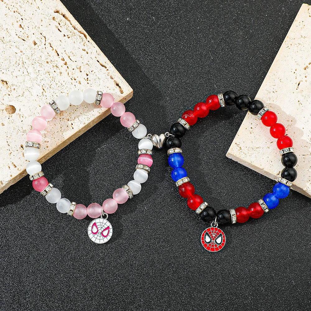 Spiderman Gf x Bf Bracelets