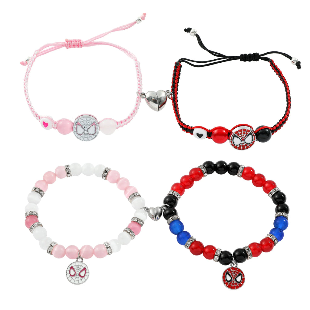 Spiderman Gf x Bf Bracelets