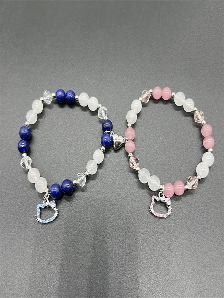 2pcs/set Hello Kitty Bracelets