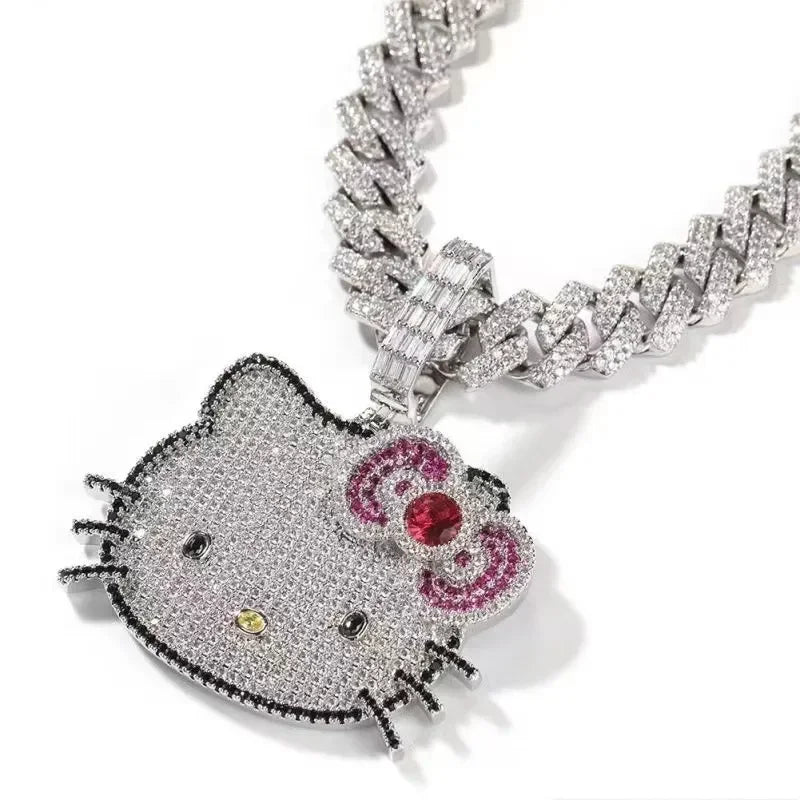 Kitty Diamond Necklace