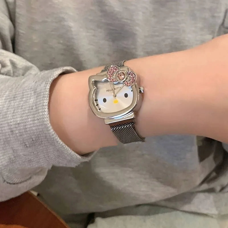 Hello Kitty Bow Diamond Watch