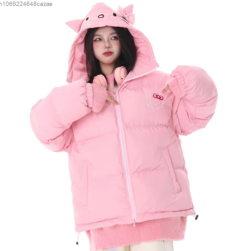 Hello Kitty Puffer Jacket – Koston