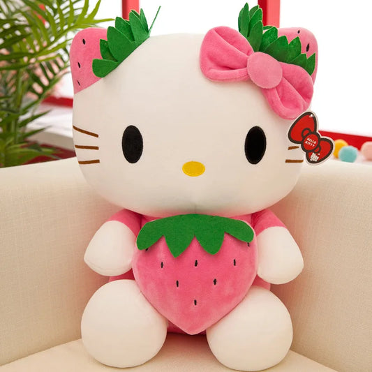 22-45cm Hello Kitty Strawberry Plush Toys