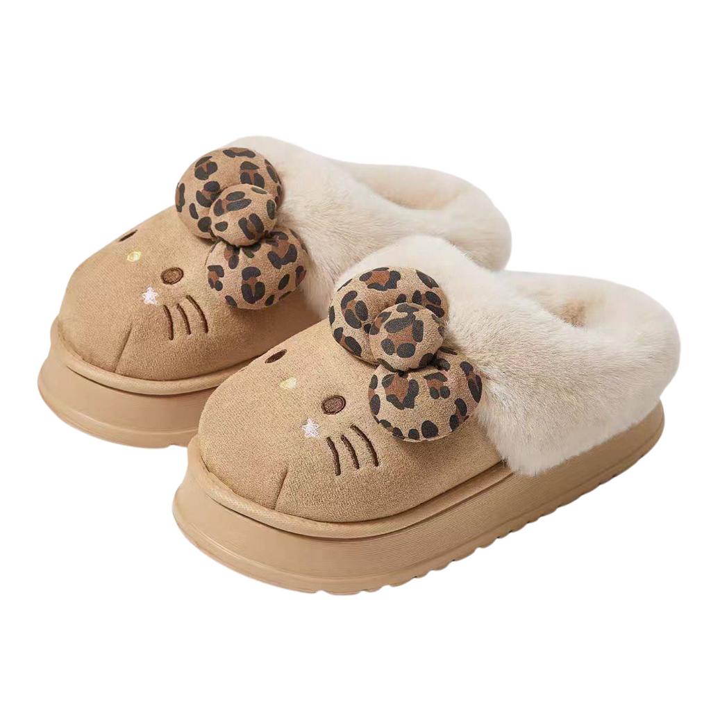 Kittycountz™ Hello KT Cozy Slippers