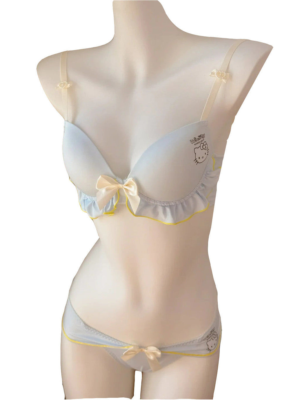 Hello Kitty Bra Panties Lingerie Set