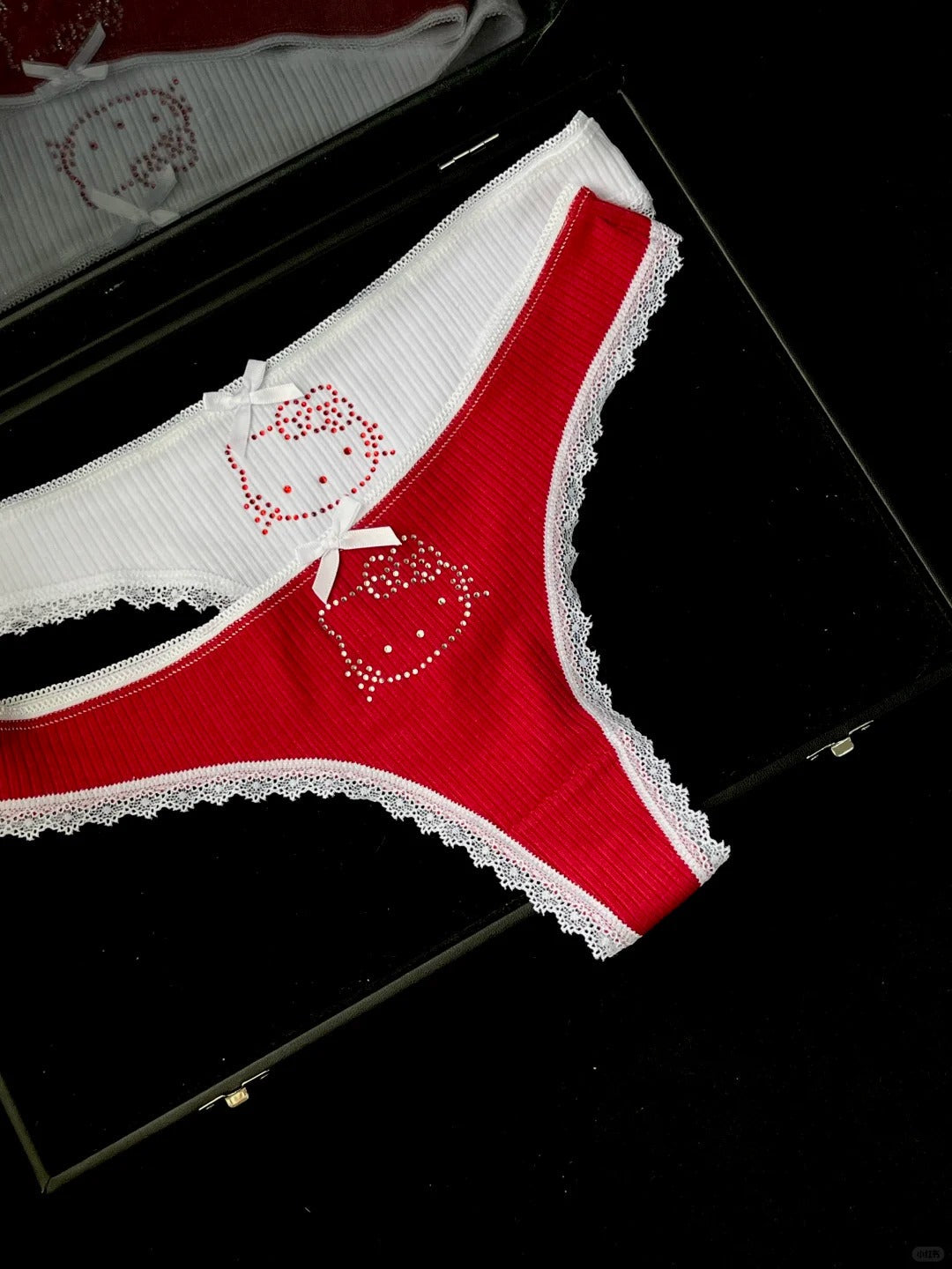 Hello Kitty Rhinestone Thong,Hello Kitty Underwear