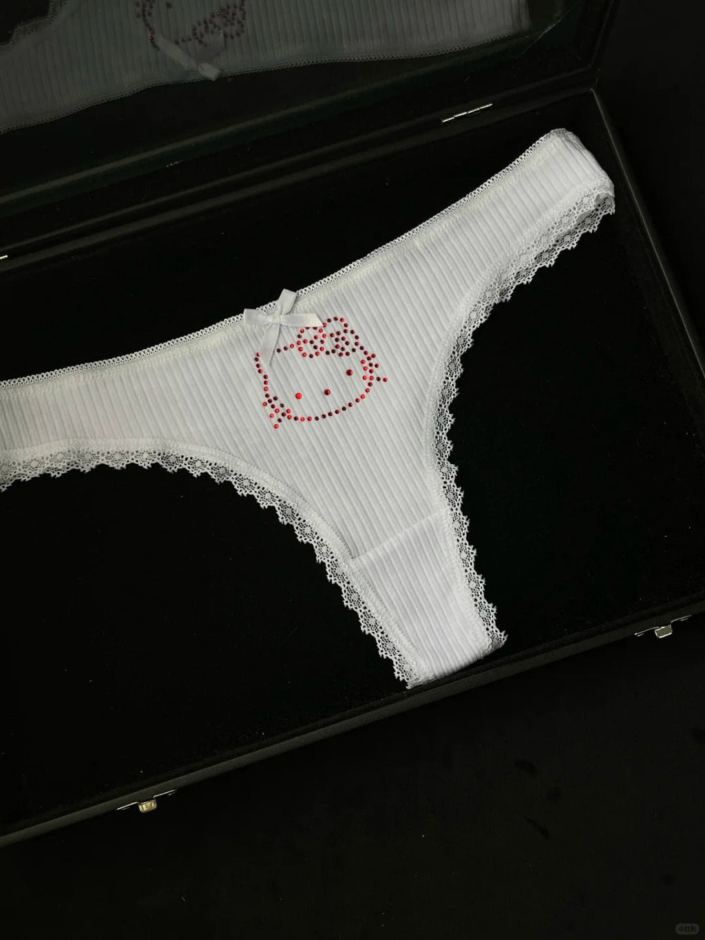 Hello Kitty Rhinestone Thong,Hello Kitty Underwear
