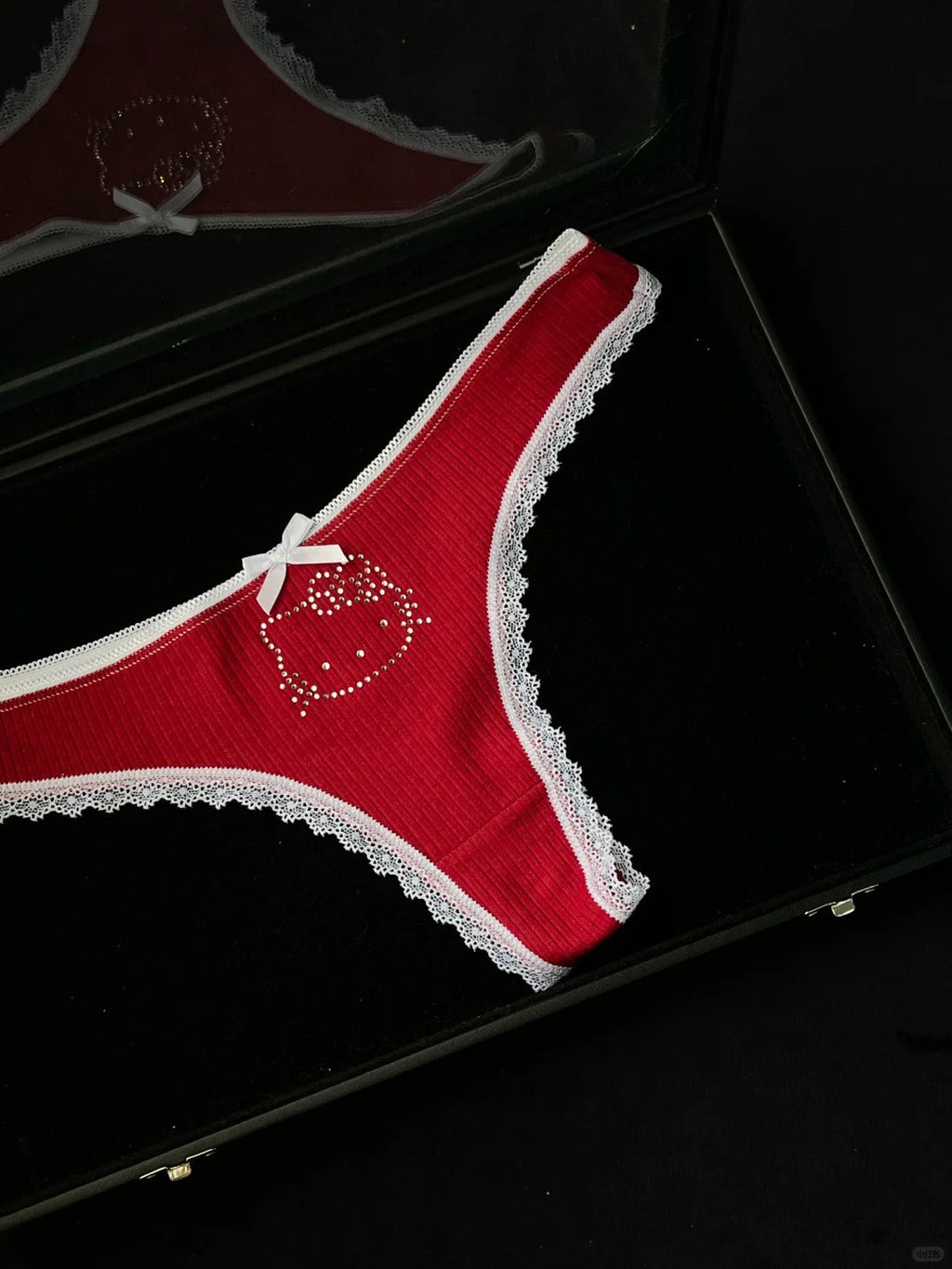 Hello Kitty Rhinestone Thong,Hello Kitty Underwear